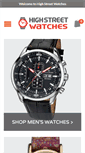 Mobile Screenshot of highstreetwatches.com